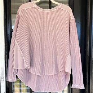Free People One Blake Thermal in Plum